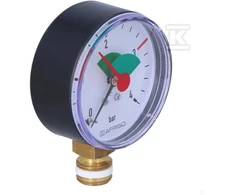 Afriso HZ63 VERTIKALUS MANOMETRAS 3/8" 0-4BAR