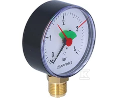 Afriso HZ80 VERTIKALUS MANOMETRAS 1/2" 0-4BAR