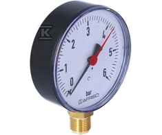 Afriso Kaitinimo gabaritas RF 100 Ø = 100mm 0- 6bar 1 / 2 "kl.1.6 - 63613