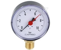 Afriso Vertikalus šildymo gabaritas RF 80 RAD fi 80mm -10 bar 1 / 2 "rad kl. 2.5 63 564