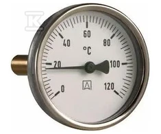 Afriso TERMOMETRAS BITH63 120/C/150MM AXIAL