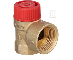 Afriso APSAUGINIS VOŽTUVAS MS 3/4"X1" 1,5 BAR CENTRINIS ŠILDYMAS