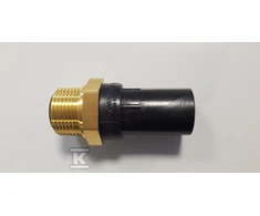 Agru ADAPTERIS ŽALVARINIS ELEKTRINIS ATSPARUMAS GZ 63X2" SDR11