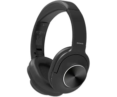 Aiwa HST-220BT ausinės/ausinių rinkinys Laidinės ir belaidės Galvos juosta Skambučiai/muzika USB Type-C Bluetooth Juoda