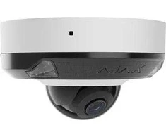 Ajax Systems Ajax HL kamera - kupolinė (stiklinė) DomeCam Mini (8 Mp/2.8 mm) (8EU) - balta