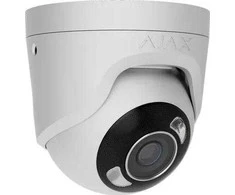 Ajax Systems Ajax Camera HL - kupolinė (metalinė) TurretCam (5 Mp/2.8 mm) (8EU) - balta