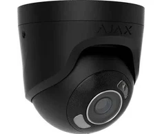 Ajax Systems Ajax Camera HL - kupolinė (metalinė) TurretCam (5 Mp/2.8 mm) (8EU) - juoda