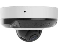 Ajax Systems Ajax HL kamera - kupolinė (stiklinė) DomeCam Mini (8 Mp/2.8 mm) (8EU) - balta