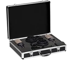 AKG C314 stereo komplektas - didelės diafragmos kondensatorinių mikrofonų stereo komplektas