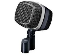 AKG D12 VR - Didelės diafragmos dinaminis mikrofonas su filtrais