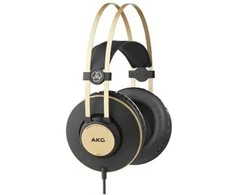 AKG K92 - ausinės studyjne, su lankeliu ant galvos, zamknięte