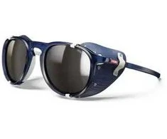 „Julbo Millenium Spectron 4“ blizgūs skaidrūs mėlyni/mėlyni/balti kalnų akiniai