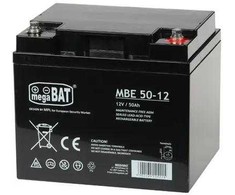 AKUMULIATORIUS 12 V / 50 AH-MB megaBAT