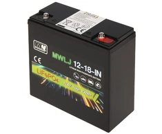 MWPower AKUMULIATORIUS 12.8V/18AH/LIFEPO4-MWLJ MW Power