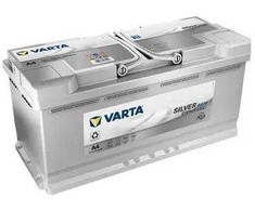 VARTA 12V 105Ah/950A START&amp;STOP AGM akumuliatorius (P+ standartinis) 394x175x190 B13 (AGM/užvedimo)