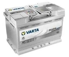 VARTA 12V 70Ah/760A START&amp;STOP AGM akumuliatorius (P+ standartinis) 278x175x190 B13 (AGM/užvedimo)