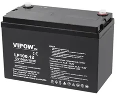 Gelinis akumuliatorius VIPOW 12 V 100 Ah