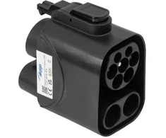 Akyga AK-SC-E19 Ladekabel-Adapteris CCS Combo 1 CCS Combo 2 Juodas