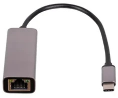 AKYGA Adapteris su kablem AK-AD-65 karta jungiama į tinklą USB type C m / RJ45 f 10/100/1000 ver. 3.0 15cm