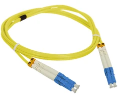 „A-lane Alantec FOC-LCLC-9SMD-2 InfiniBand“ / šviesolaidinis kabelis 2 m LC Geltona