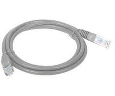 Tinklo Kabelis - Alantec KKU5SZA2 Cat5e 1 m U/UTP Pilkas