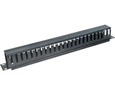 Alantec PK008 1U 19" kabelių tvarkytuvas su dangteliu