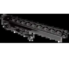 Alantec PZ09 Ilgiklis 19" 9 x CEE 7/5 lizdas CEE 7/7 kištukas su LED