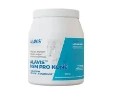 ALAVIS MSM dla koni 600g/przeciw stanom zapalnym i bólom oraz na wzmocnienie więzadeł i ścięgien