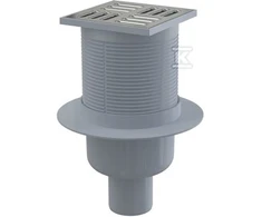 Rawiplast Trapas ALCAPLAST APV32, su NP grot., 105 x 105 mm, DN50, vertikalus