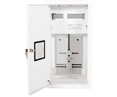 Alfako 1x11 modulinis skirstomasis skydelis IP40 su užraktu + A-RW12 peržiūros langas