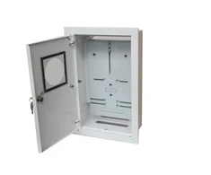 Alfako 1x3F metalo lubų skirstomasis skydas, skirtas elektroniniams skaitikliams RAL langų užraktams 9003 A -RW19E