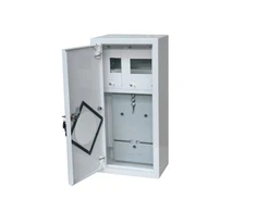 Alfako Metalinis skaitiklis 1x1F su elektroniniu skaitikliu + 6 RAL užraktai 9003A- RZ9E