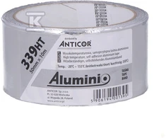 Aluminio AL TAPE 399HT, 155°C. 50MMX10M