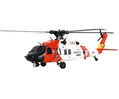 Amewi UH60 Juodas Hawk zdalnie sterowany modelis Helikopter Silnik elektrinis 1:47