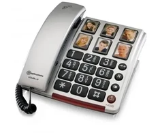 Carruzzo amplicomms BigTel 40 Plus Analoginis telefonas Juoda, Pilka