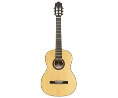 Angel Lopez Tinto SK – klasikinė gitara 4/4, vientisas sitkinės eglės korpusas, natūralus blizgus paviršius