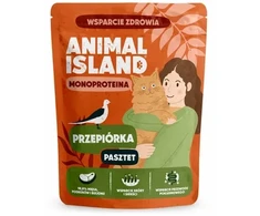 Gyvūnų Maistas - ANIMAL ISLAND Mono Quail Wet Cat Food 100g Grain-Free, Gluten-Free