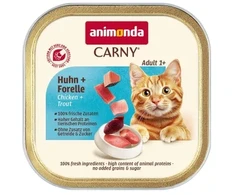 Animoda ANIMONDA CARNY karma katei Kurczak,pstrąg 85g