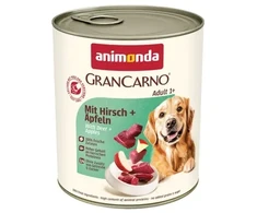 Animoda Šunų Maistas - Animonda GranCarno Suaugusiųjų Elnienos Ir Obuolių 800g