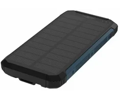 Ansmann PB212W išorinė baterija su saulės baterija ir 3W LED 10 000 mAh