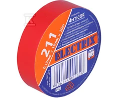 Anticor TAŚMA IZOL.19X20 RAUDONA ELECTRIC 211P