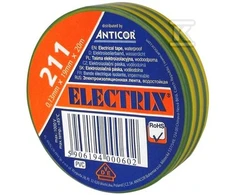 Anticor IZOLIACINĖ JUOSTA 19X20 GELTONAI ŽALIA ELEKTROS 2