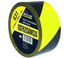 Anticor ĮSPĖJIMO JUOSTOS GELTONA IR JUODA 631 50MMX
