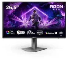 AOC AG276QKD2 26,5 colio 2560x1440 QD OLED plokščias H/A 130 mm QD OLED 500 Hz USB HUB DP HDMI 1000 cd/m²