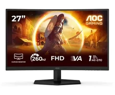 AOC C27G42ZEP monitorius komputerowy 68,6 cm (27") 1920 x 1080 px Full HD LCD Juodas, Raudona