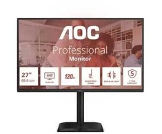 AOC E4 Q27E4CV kompiuterio monitorius 68,6 cm (27") 2560 x 1440 pikselių „Quad HD“ LED juodas