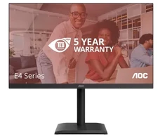 AOC E4 U27E4CV kompiuterio monitorius 68,6 cm (27") 3840 x 2160 pikselių 4K Ultra HD LED juodas