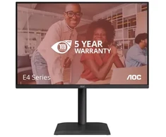 AOC E4 X24E4U monitorius komputerowy 61 cm (24") 1920 x 1200 px Full HD LED Juodas