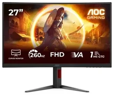 AOC G4 C27G4Z2 monitorius komputerowy 68,6 cm (27") 1920 x 1080 px Full HD LCD Juodas, Raudona