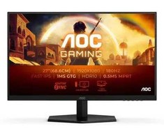 Aoc 27G42E monitorius, 27 colių, 68,58 cm, IPS, 2560 x 1440 pikselių, 1000:1, 400 CD/M, 16:9